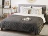 Bedspread 200 x 220 cm Grey KANDILLI_722750