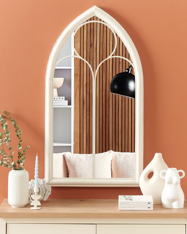 Supporto A Parete Per Tende Gardinia - Metallo Bianco, Per Aste Da 20mm, 12.1x10x0.1cm - Foto 3