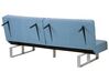 3-Sitzer Schlafsofa blau 190 cm DUBLIN_757166