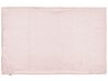 Capa de cobertor pesado em tecido rosa 100 x 150 cm CALLISTO_887981