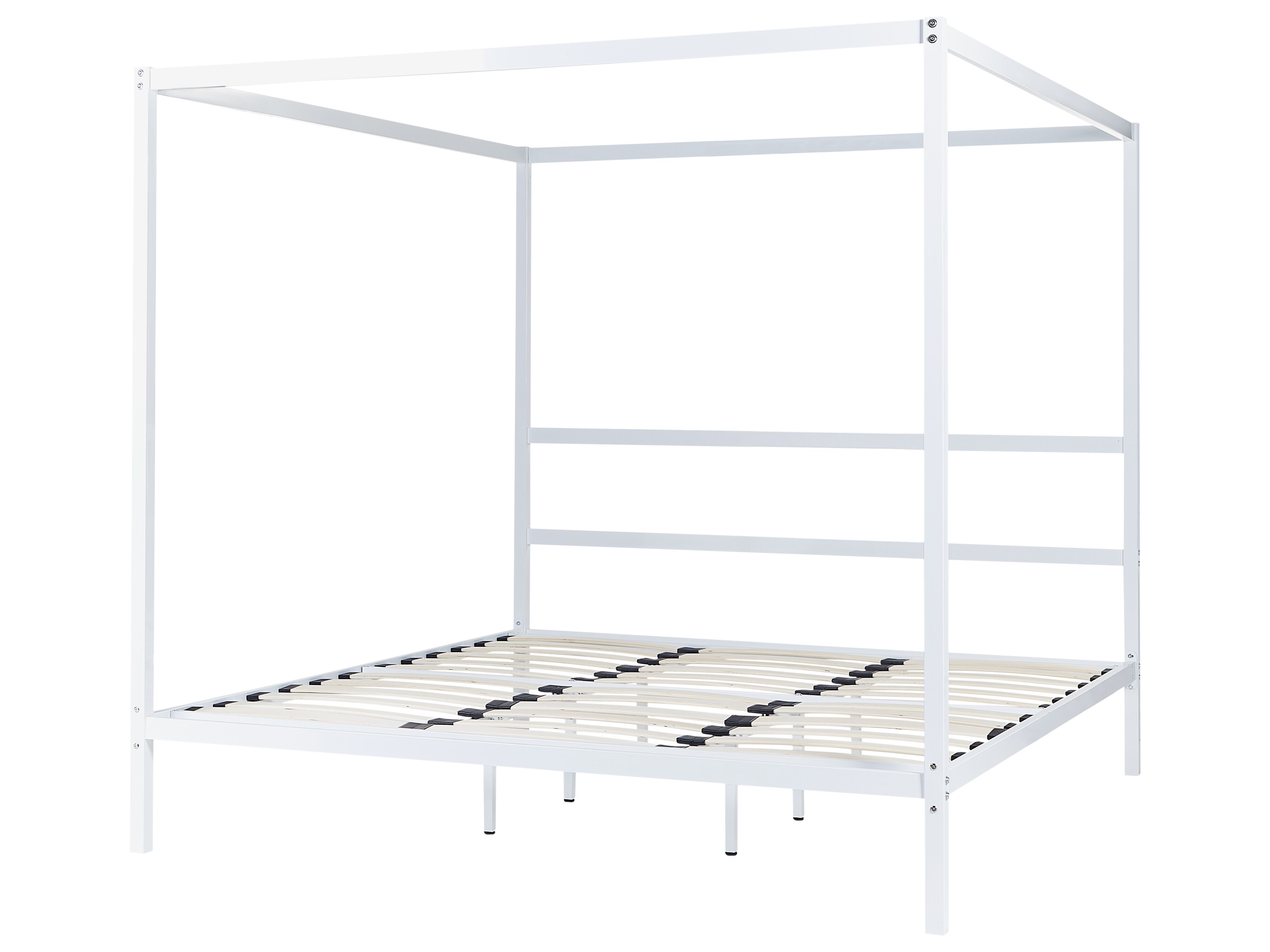 Supporto Baldacchino Per Lettino Con Morsetti - Universale, Colore Bianco, 150 Cm - Foto 5