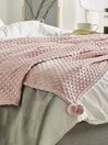 Blanket 200 x 220 cm Pink SAMUR_771190