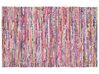 Vloerkleed katoen multicolor 140 x 200 cm BELEN_848622