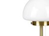 Lámpara de mesa de vidrio dorado/blanco 39 cm MORUGA_851522