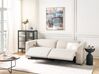 Sofa z elektryczną funkcją relaksu z ładowarką jasnobeżowa ULVEN_905159
