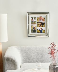 Valokuvakehys 5 kuvalle peilipinta hopea MAKENI