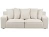3 Seater Chenille Sofa Off-White VISKAN_903500