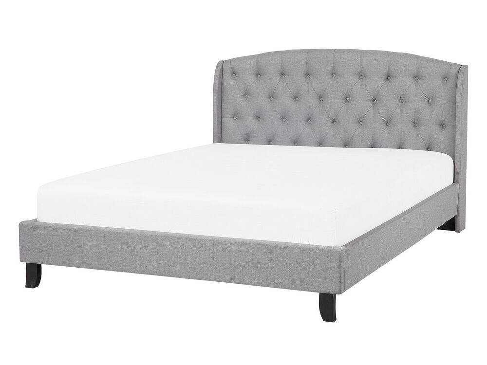 Polsterbett Leinenoptik Hellgrau Lattenrost 140 X 200 Cm Bordeaux Mobel Lampen Accessoires Bis Zu 70 Gunstiger Avandeo Eleganz und komfort werden geschickt kombiniert bei diesem attraktiven polsterbett. bett bordeaux 140x200 hellgrau ch