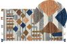 Vlnený kelímový koberec 80 x 150 cm viacfarebný KASAKH_858215