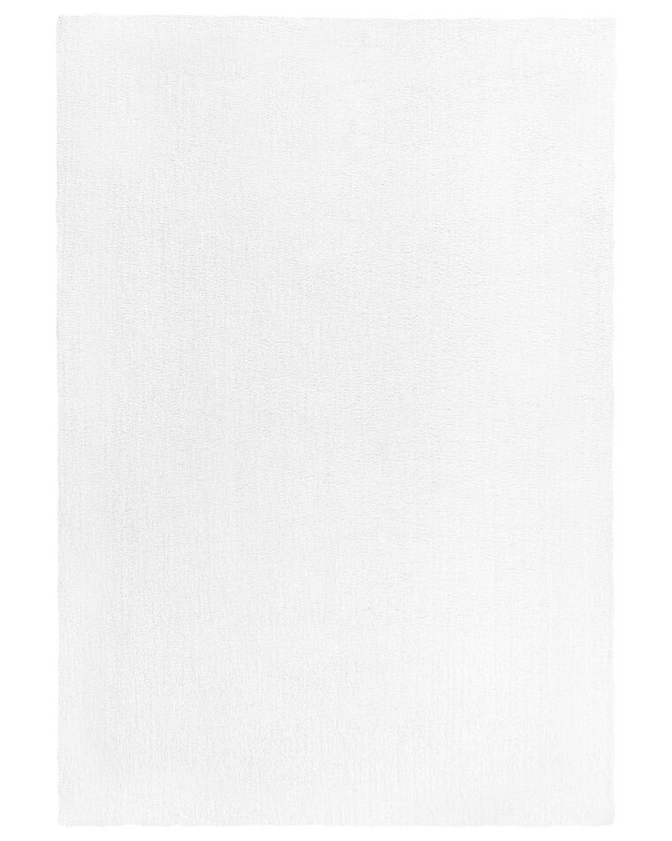 Fehér hosszú szálú szőnyeg 160 x 230 cm DEMRE_683567