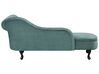 Right Hand Chaise Lounge Velvet Mint Green NIMES_712562