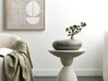 Dekoratívna terakotová váza 15 cm sivá/zlatá RAWANG_893836
