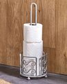 Metalowy stojak na papier toaletowy szary MANDI_827841