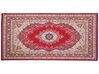 Teppich rot 80 x 150 cm Kurzflor KARAMAN_716893