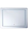 Koupelnové zrcadlo s LED osvětlením obdélníkové 60 x 80 cm WASSY_780786