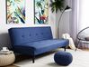 Fabric Sofa Bed Blue VISBY_695084
