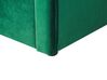 Cama con somier de terciopelo verde esmeralda 90 x 200 cm MONTARGIS_827022