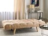 Fabric Sofa Bed Brown INGARO_894155