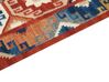 Wool Kilim Area Rug 160 x 230 cm Multicolour LUSARAT_858506
