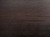 Litera de madera oscura 90 x 200 cm con almacenaje REVIN_877026