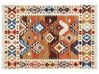 Wool Kilim Area Rug 200 x 300 cm Multicolour VOSKETAP_859388