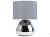 Table Lamp 41 cm Silver and Grey RONAVA_877567