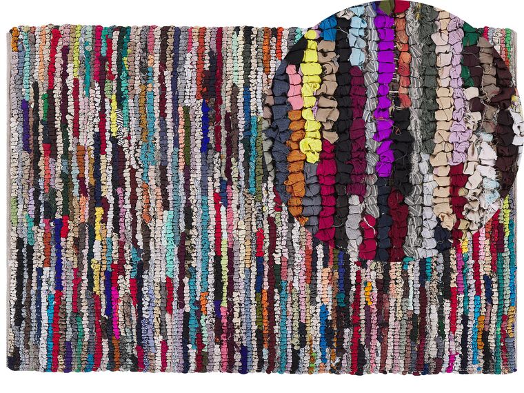 Tappeto rettangolare multicolore 160 x 230 cm BAFRA_609436