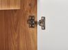 2-dverová komoda svetlé drevo/biela BRISTOW_872255