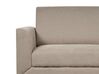 Conjunto de sofás com 6 lugares em tecido taupe FENES_897917