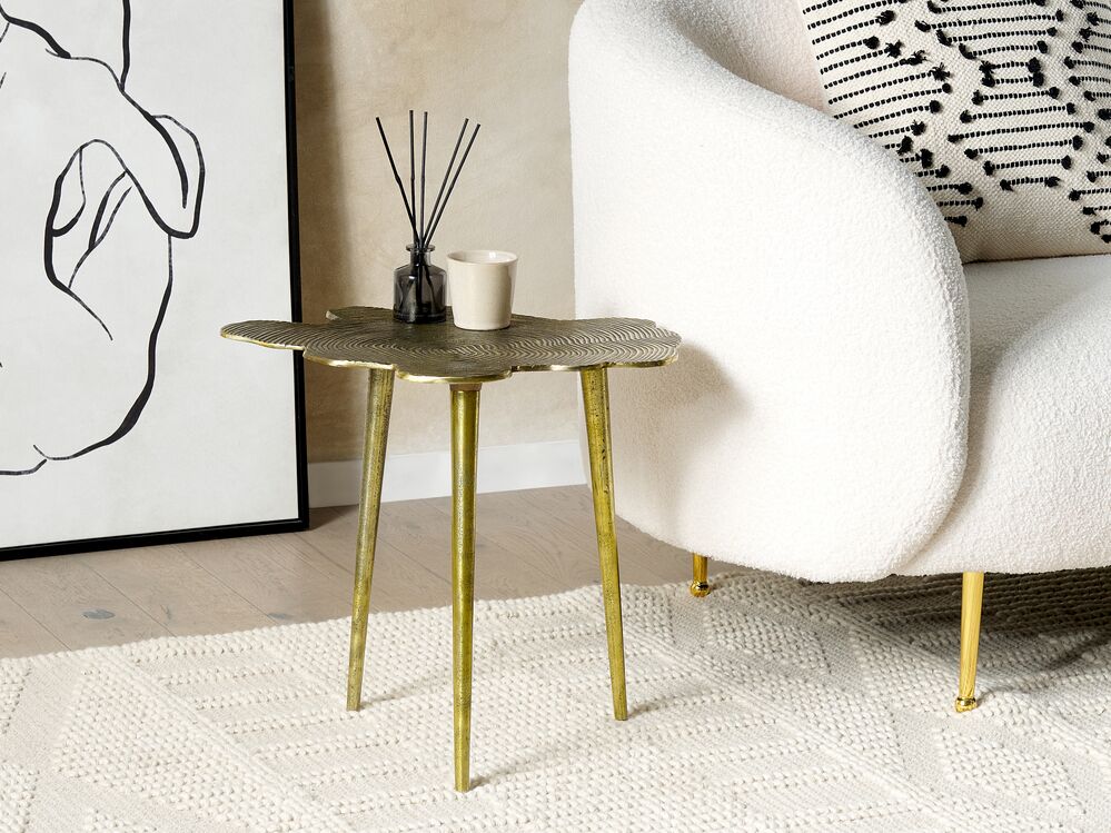 Crystal outlet side table