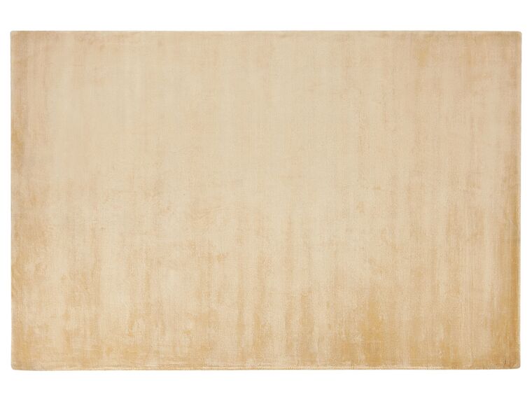 Viskózový koberec 140 x 200 cm pískově béžový GESI II_837717