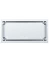 Specchio da parete LED argento 120 x 60 cm AVRANCHES_837496
