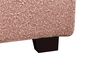 Boucle EU King Size Ottoman Bed Pastel Pink VAUCLUSE_913127