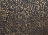 Vloerkleed viscose donkergrijs/goud 160 x 230 cm ESEL_762541