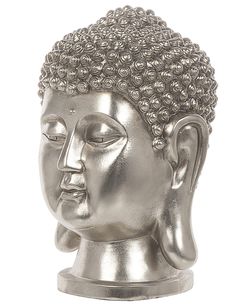 Koriste Buddha polyhartsi hopea 41 cm BUDDHA