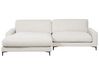 Right Hand Fabric Corner Sofa Off-White MALOY_893679