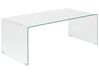 Glass Coffee Table Transparent KENDALL_751281