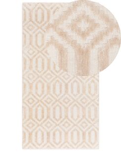 Viskoosimatto 80 x 150 cm beige ADATEPE Viskoosimatto 80 x 150 cm beige ADATEPE