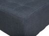 Right Hand Fabric Corner Sofa with Ottoman Dark Grey ABERDEEN _717797