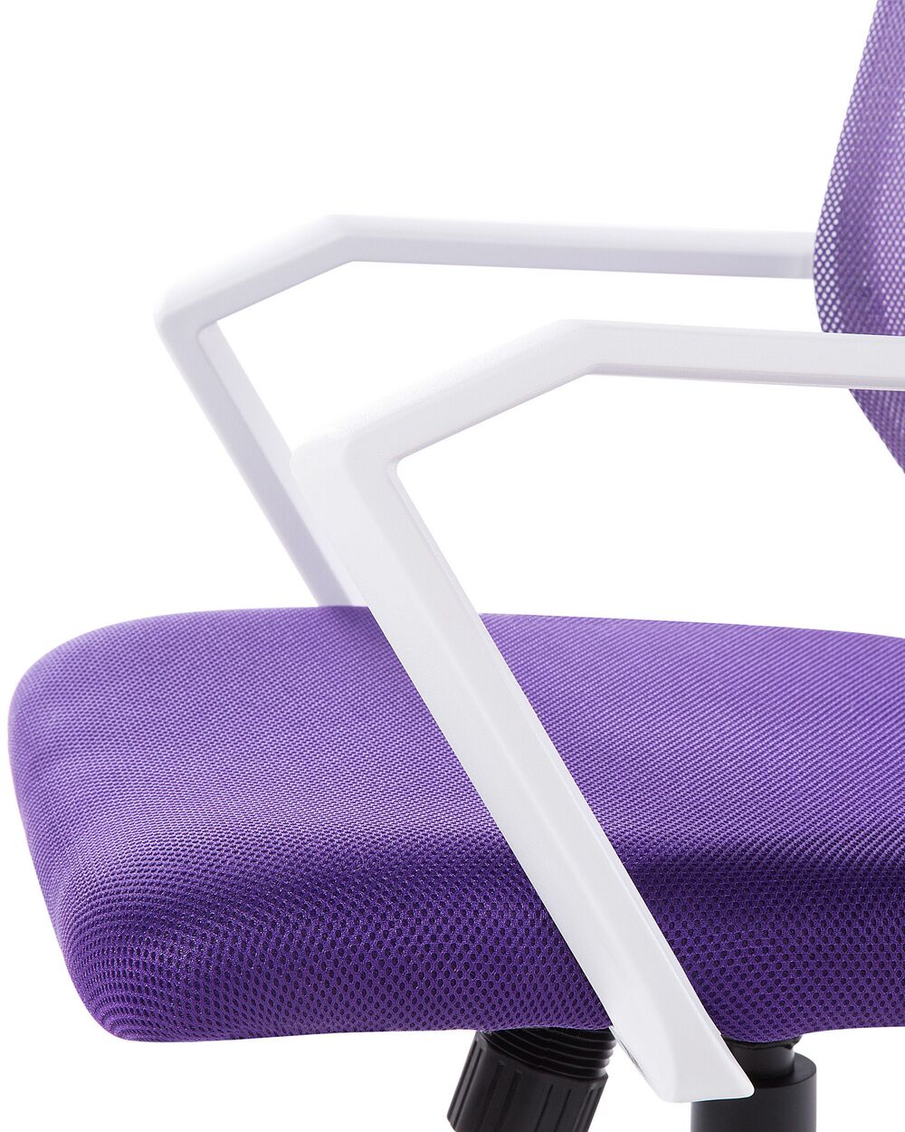 Swivel Desk Chair Purple RELIEF Beliani.at