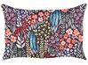 Set of 2 Outdoor Cushions Floral Motif 40 x 60 cm Multicolour CASTELARO_882762