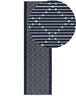 Matto kangas laivastonsininen 60 x 200 cm CHARVAD