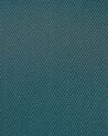 Silla de oficina reclinable de poliéster verde azulado/negro GRANDIOSE_834302
