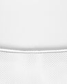 Silla de oficina reclinable de malla blanco/negro/plateado DESIGN_692353