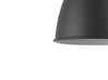 Metal Pendant Lamp Graphite Grey NARMADA_688428