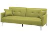 Fabric Sofa Bed Green LUCAN_707327