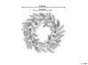 Pre-Lit Christmas Wreath ⌀ 60 cm Green TENALA_813297
