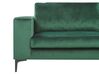 3 Seater Velvet Sofa Green VADSTENA _771378