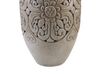 Decoratieve vaas grijs terracotta 52 cm ELEUSIS_791751