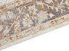 Teppich beige 200 x 300 cm orientalisches Muster Kurzflor NURNUS_854887